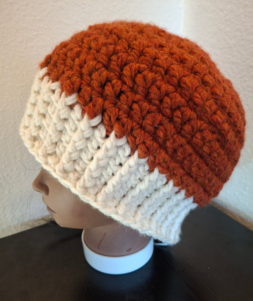 Pumpkin Orange Beanie