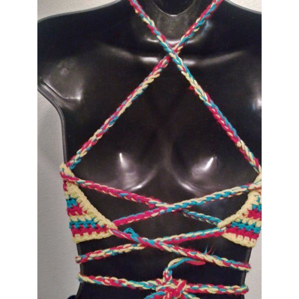 Rasta Halter Top