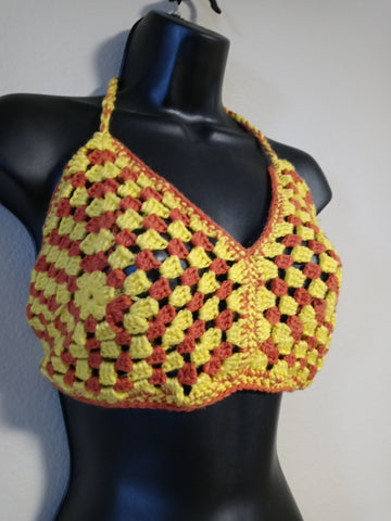 Sunburst Bikini Top