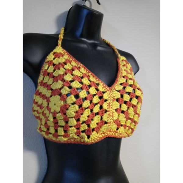 Sunburst Bikini Top