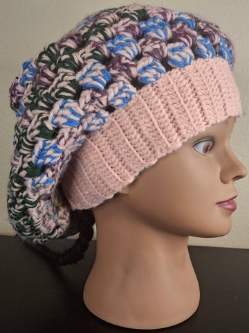 Pastel Pink Slouch Hat