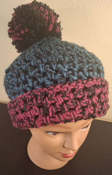 Mesh Berry Winter Hat