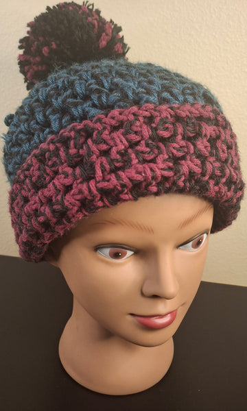 Mesh Berry Winter Hat