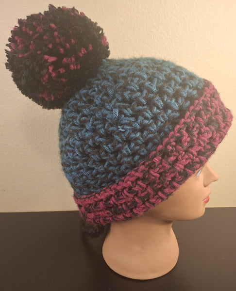 Mesh Berry Winter Hat