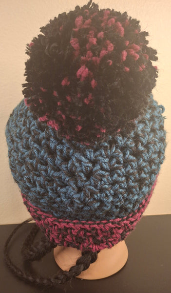 Mesh Berry Winter Hat