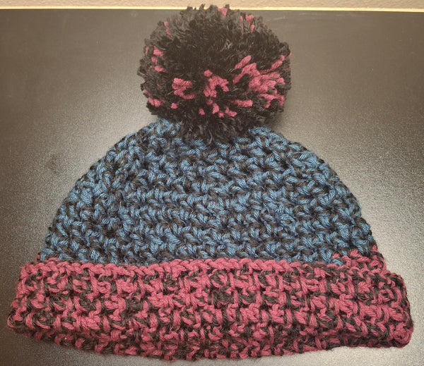 Mesh Berry Winter Hat