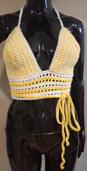 Yellow Halter Top