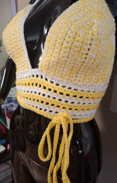 Yellow Halter Top