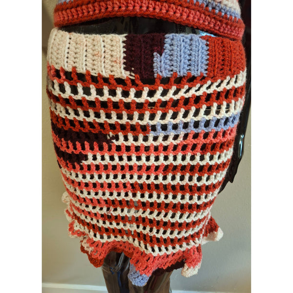 Red White and Blue Skirt and Halter Set