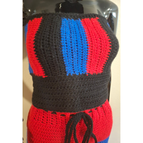 Red Black and Blue Short Fit