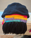 Neon and black Scarf Set