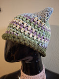 Purple Rolled Brim Hat