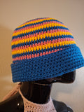 Striped Fitted Beanie