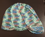 Sea Blue Brim Cap