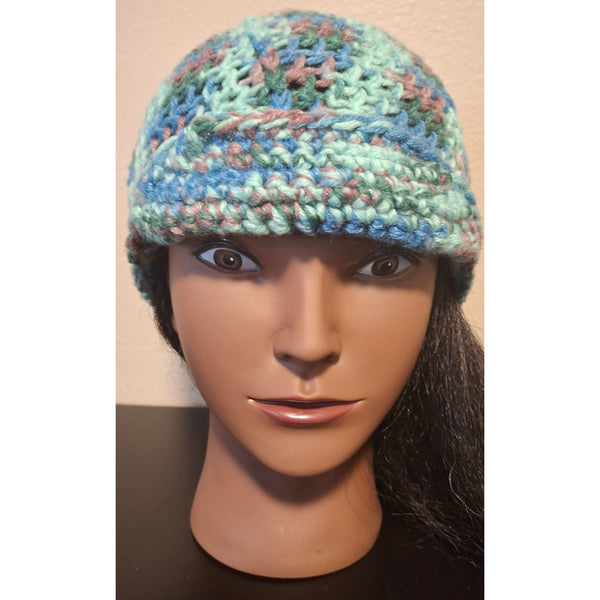 Sea Blue Brim Cap