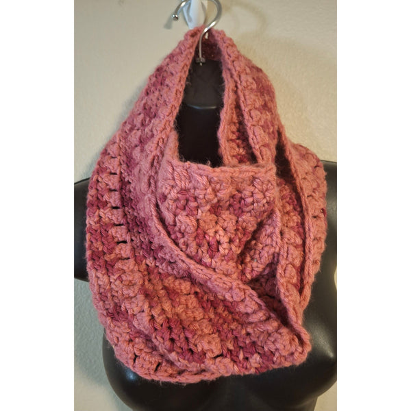 Pink Infinity Scarf