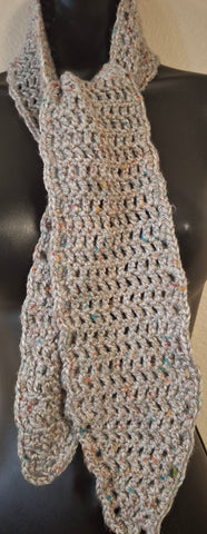 Mesh Accent Scarf