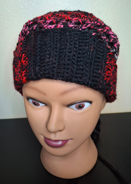 Kids Diamond Mesh Beanie