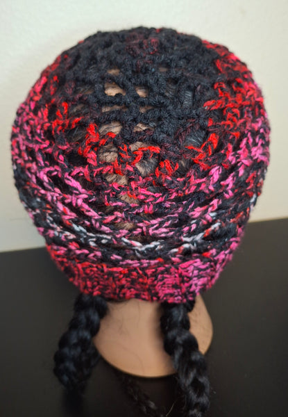 Kids Diamond Mesh Beanie