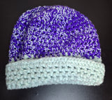 Royal Purple Mesh Beanie