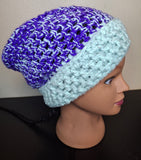 Royal Purple Mesh Beanie