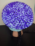 Royal Purple Mesh Beanie