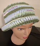 Rolled Brim Bucket Hat