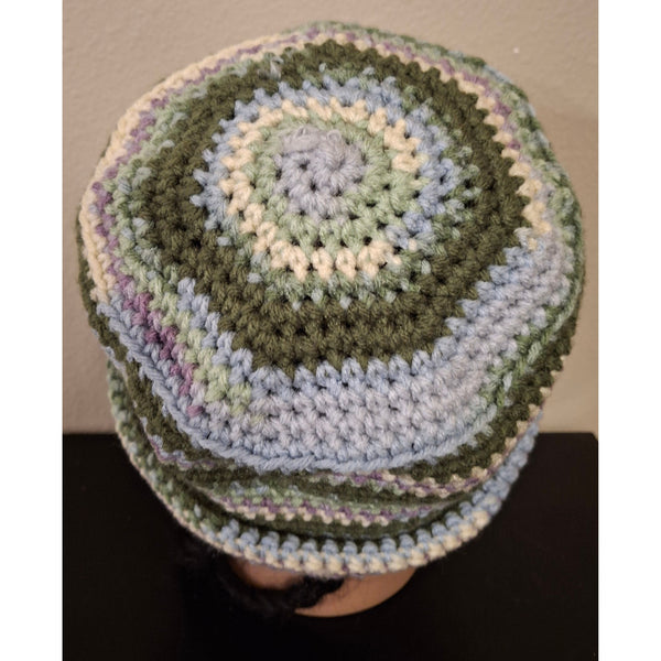 Rolled Brim Bucket Hat