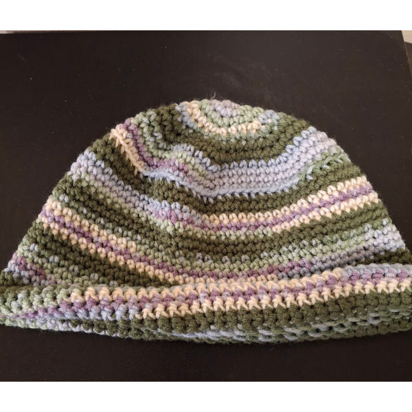 Rolled Brim Bucket Hat