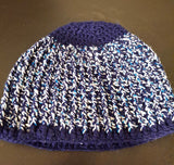 Blue Fitted Beanie