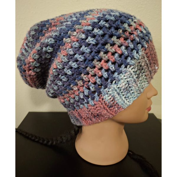 Purple Fitted Beanie