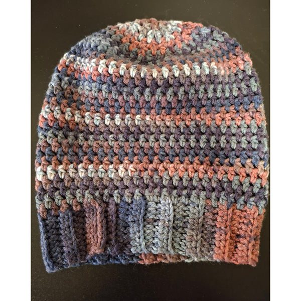 Purple Fitted Beanie