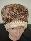 Tan and Brown Winter Cap