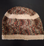 Tan and Brown Winter Cap