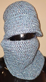 Powder Blue Hat and Cowel Set
