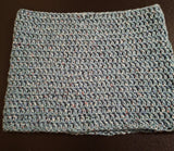 Powder Blue Hat and Cowel Set