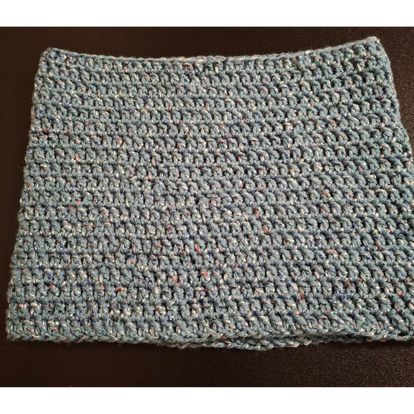 Powder Blue Hat and Cowel Set