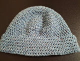 Powder Blue Hat and Cowel Set