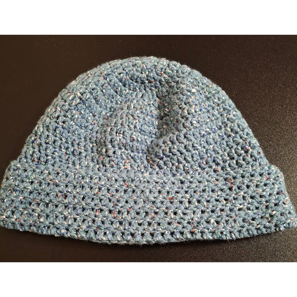 Powder Blue Hat and Cowel Set
