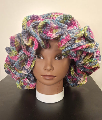 New! Multicolor "Fringe Hat"