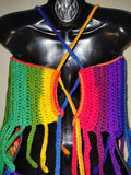 Rainbow Halter Set