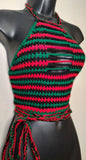 Rasta Halter Top