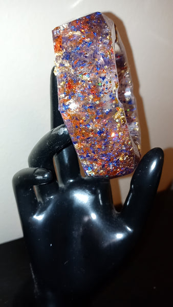 Clear Glitterbomb Ashtray