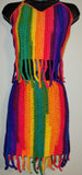 Rainbow Halter Set