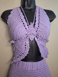 Lavender Butterfly Set