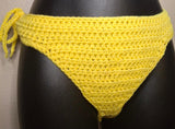 Yellow Stripped Bikini Set