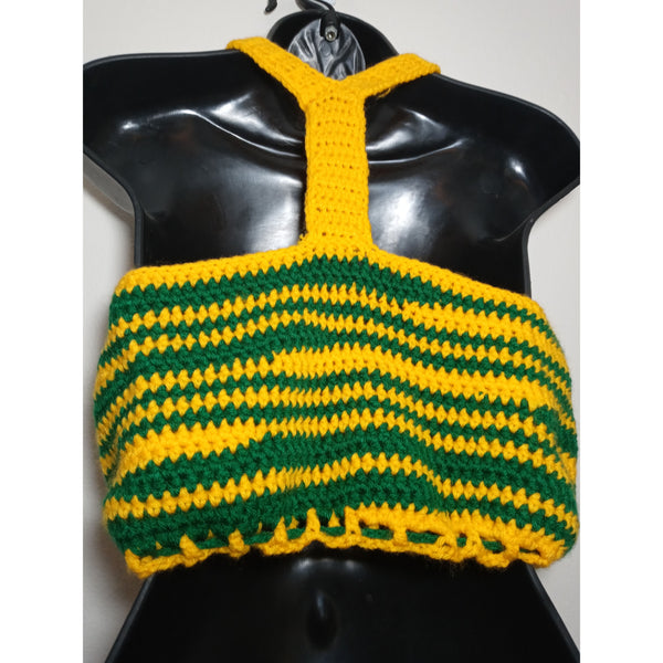 Racer Back Crop Top