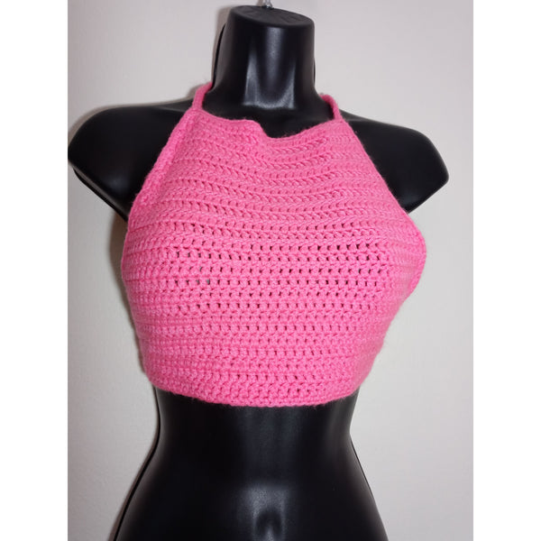 Pink Halter Top
