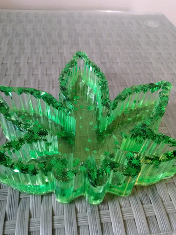 Green Ashtray