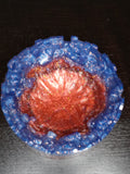 Red and Blue Ashtray